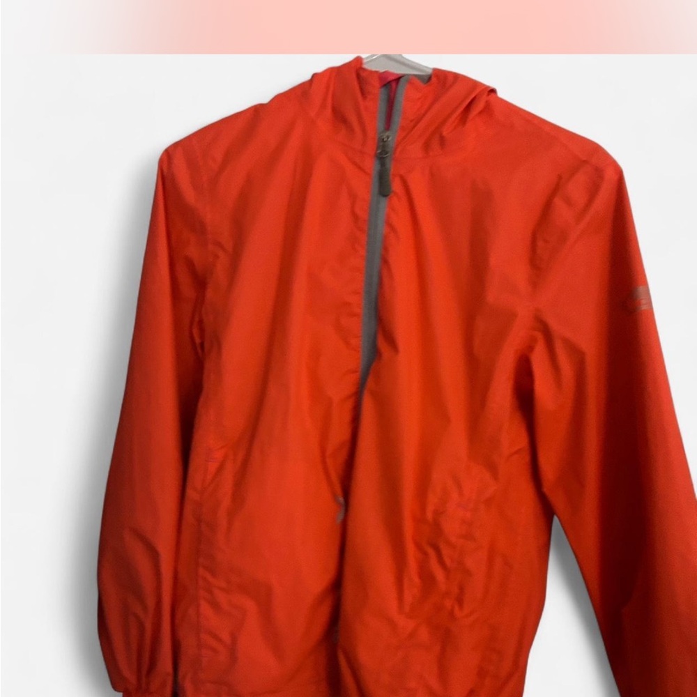 Bright Orange Hooded Jacket